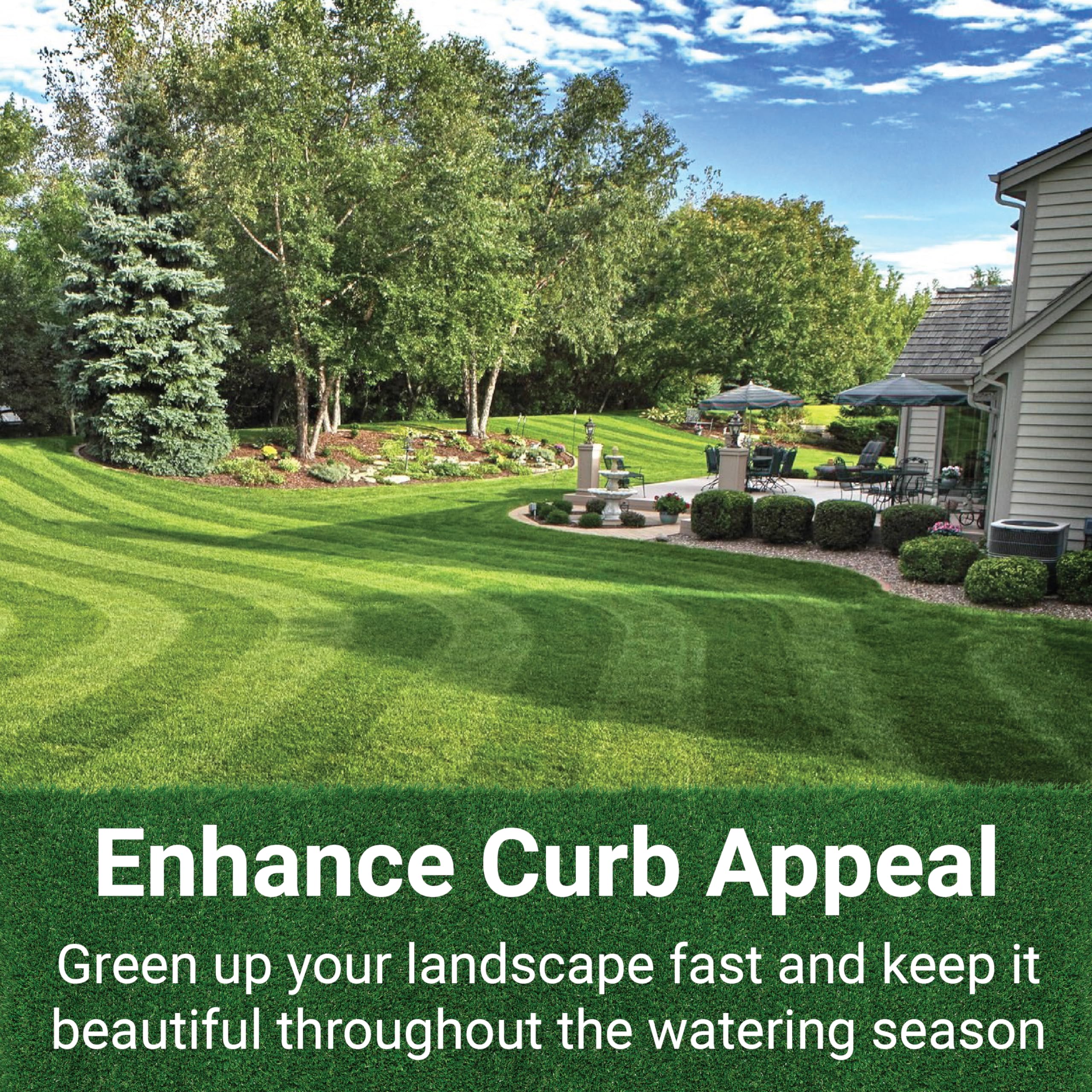 American Hydro Systems GrassSoGreen Maintenance Formula, Grass and Landscape Fertilizer, 1 Gallon Bottle