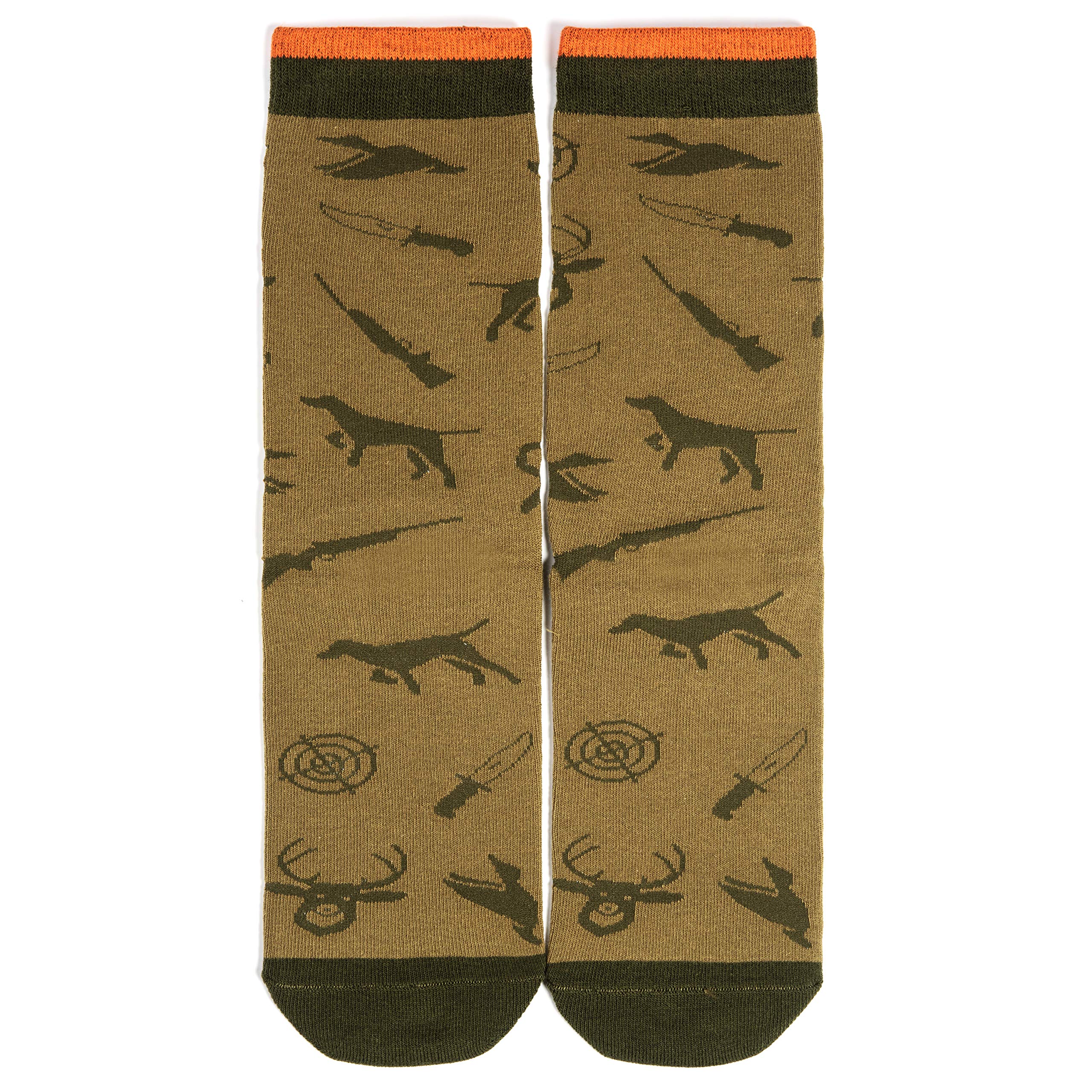 I'd Rather Be Hunting Socks - Funny Gift for Men who Hunt Stocking Stuffer Idea - Unisex Adult One Size