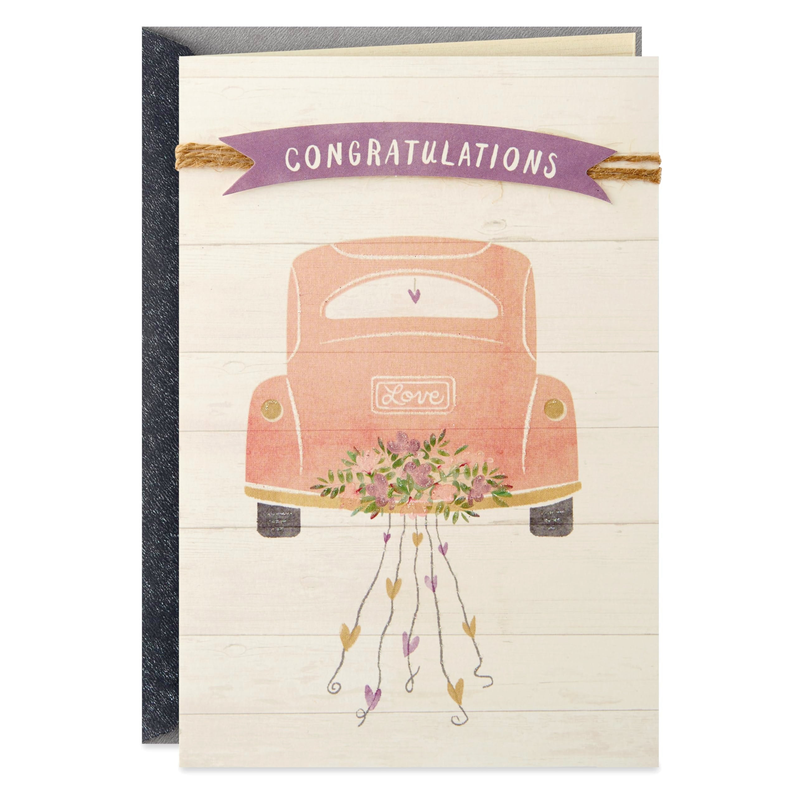 Hallmark Wedding Card, Bridal Shower Card, or Engagement Card (Enjoy the Journey)