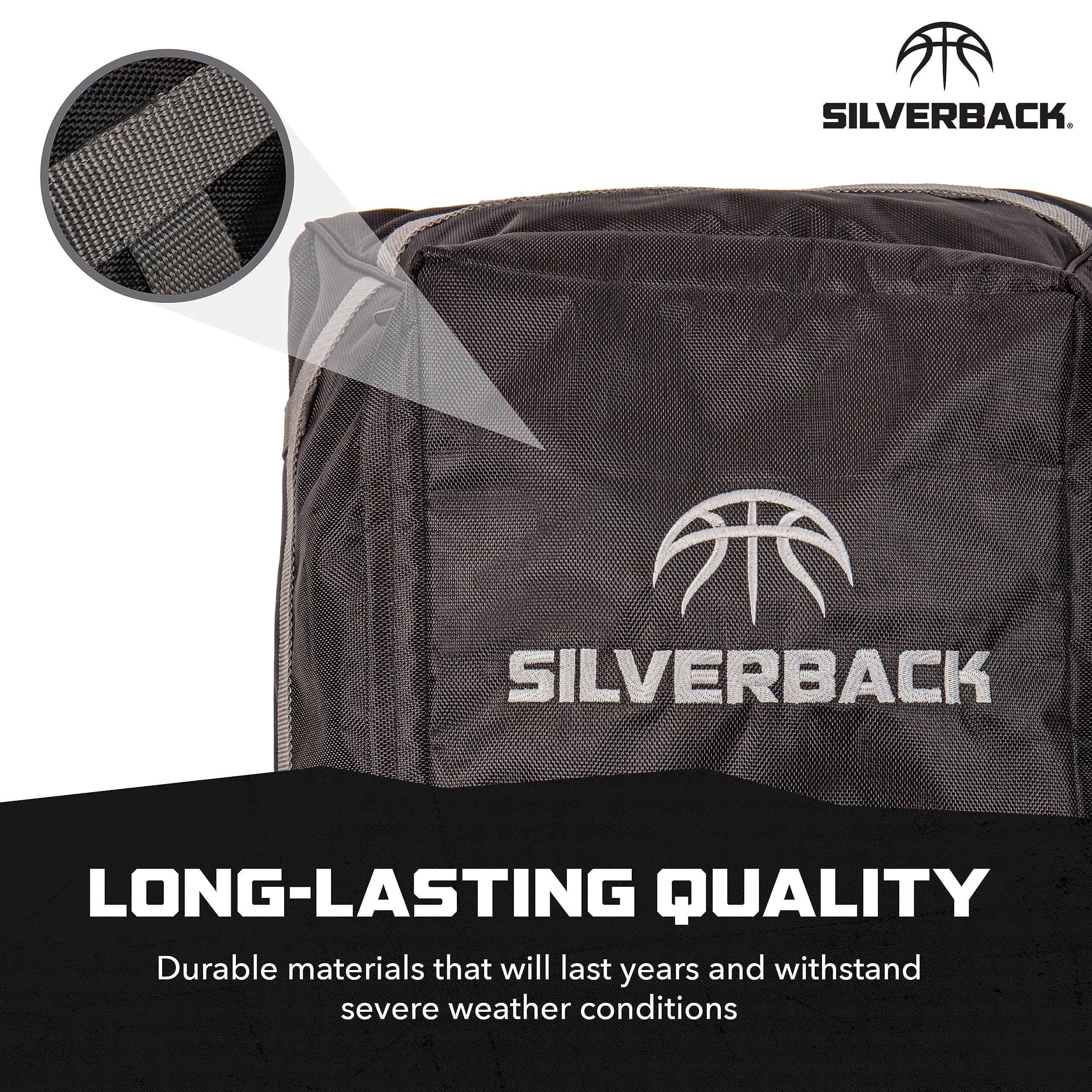 Silverback Universal Weight for Portable Basketball Hoop Heavy Duty Base for Basketball Goals Weather Resistant