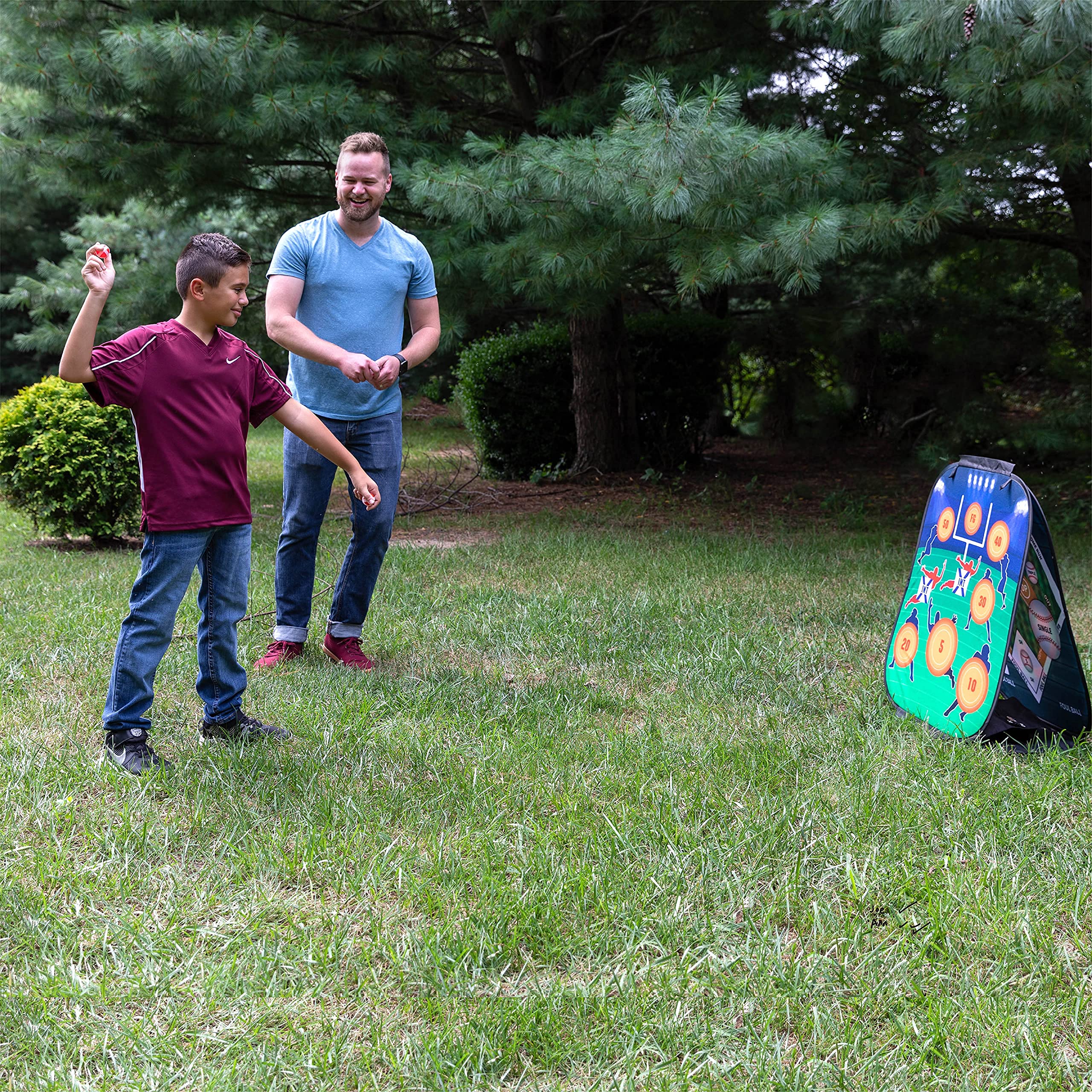 GUD Football, Baseball & Darts Sports Games Toy, Yard Lawn Outdoor & Indoor Birthday Gifts Target Football Toy, Kids Set, Toss Toys, Boys Gifts Year Old Ages