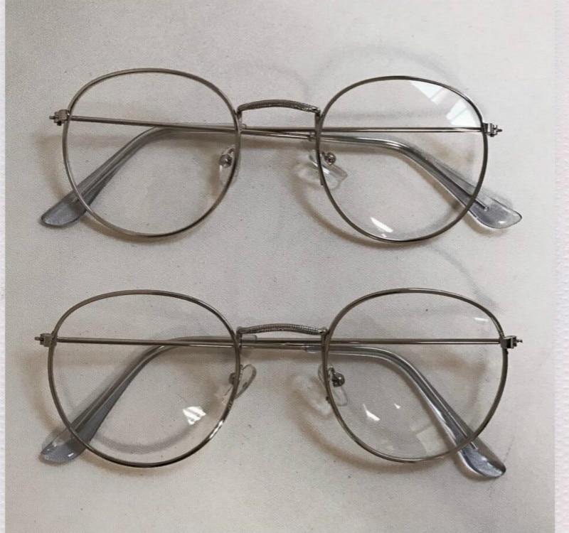 EP New Designer Woman Glasses Optical Frames Metal Round Glasses Frame