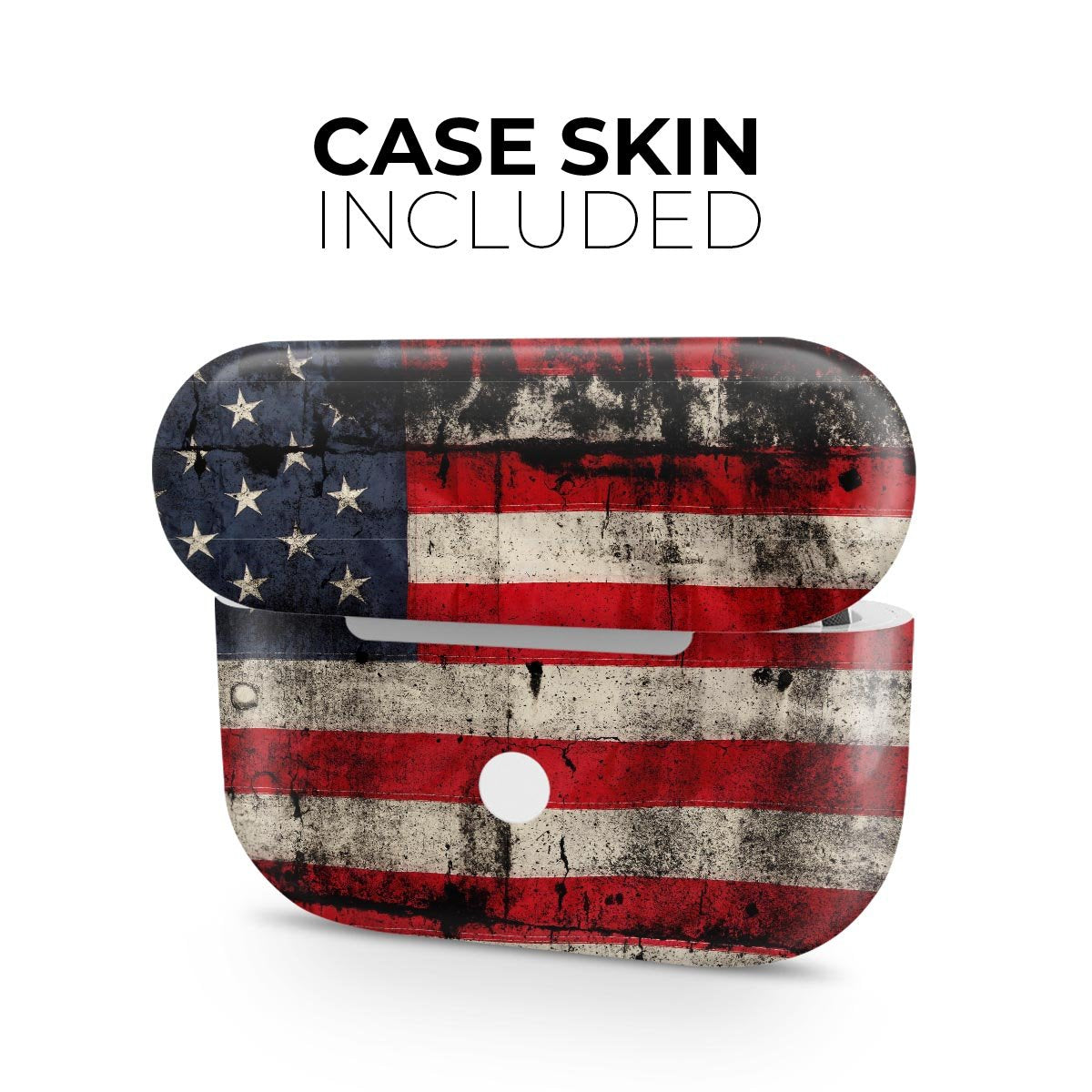 American Distressed Flag Panel - Full Body Skin Decal Wrap Kit for the