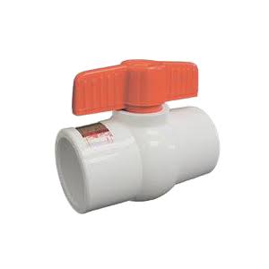 Baystate HMIP100SE 1 in. Socket Ball Valve PVC EPDM