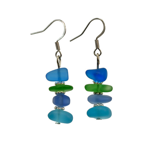 Hoodoo Beach Glass Earrings