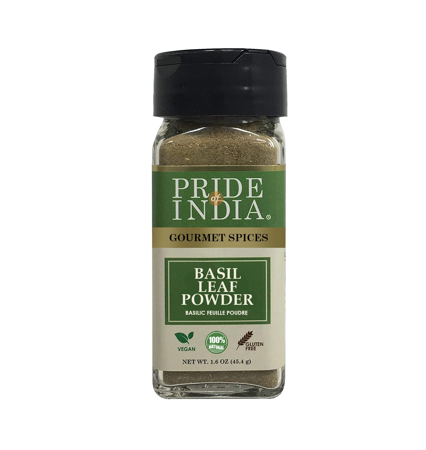 Pride of India Gourmet Spices Basil Leaf Powder