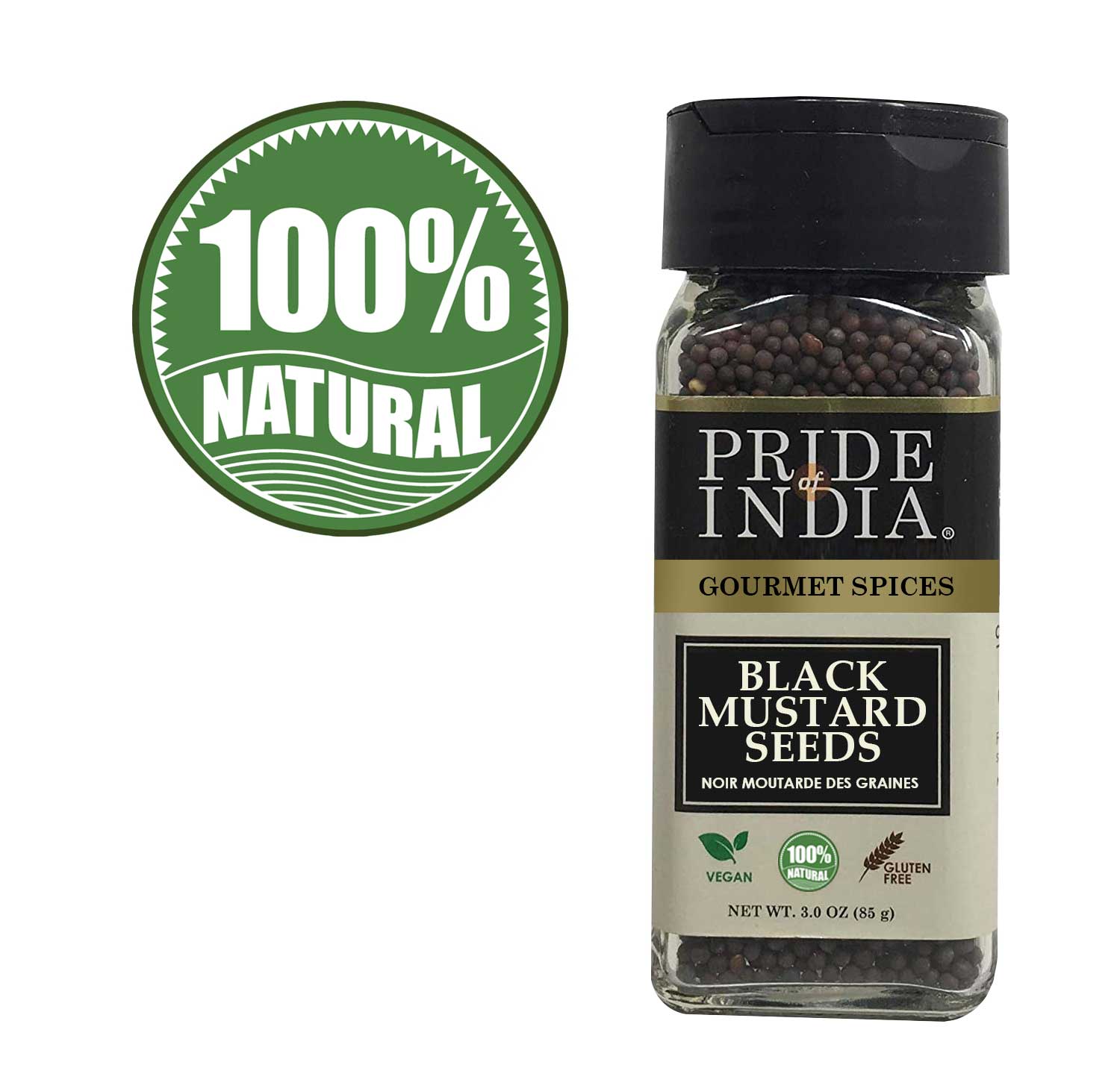 Gourmet Black Mustard Seed Whole