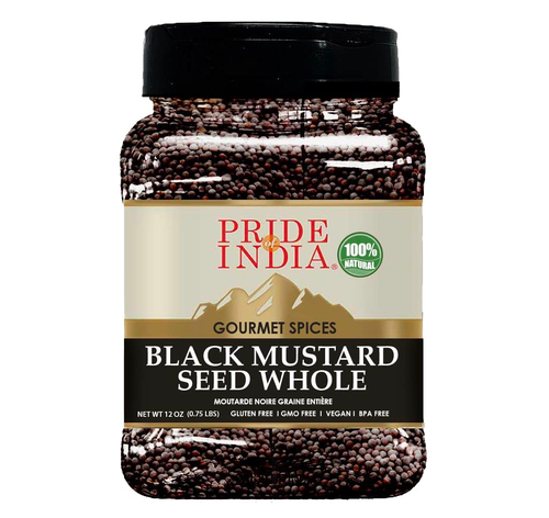 Gourmet Black Mustard Seed Whole