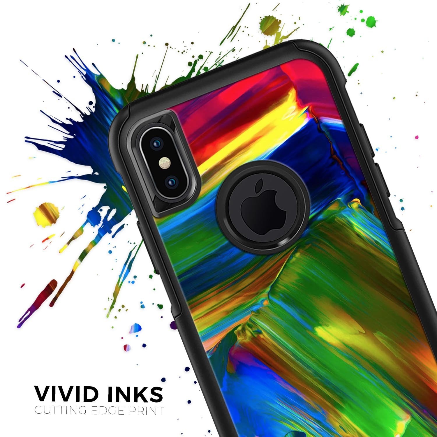 Blurred Abstract Flow V29 - Skin Kit for the iPhone OtterBox Cases