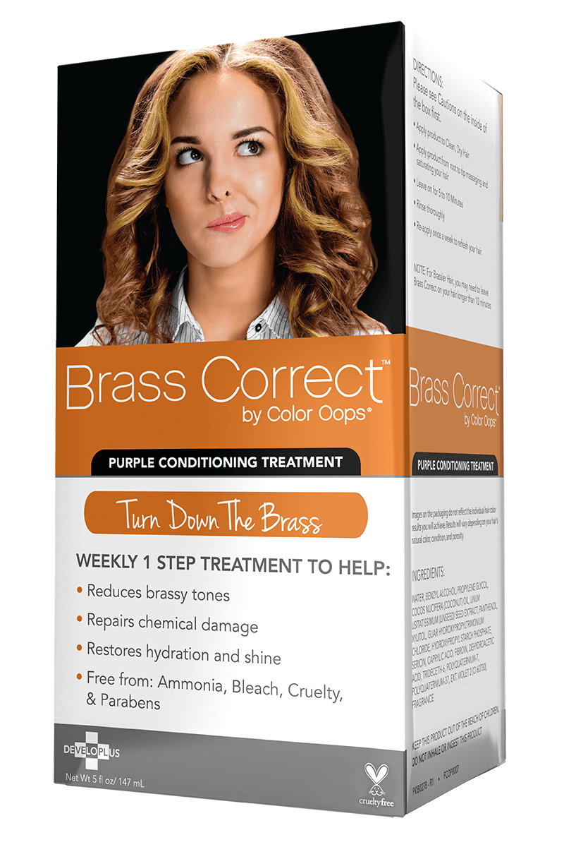 Color Oops Brass Correct Purple Conditioning Treatment
