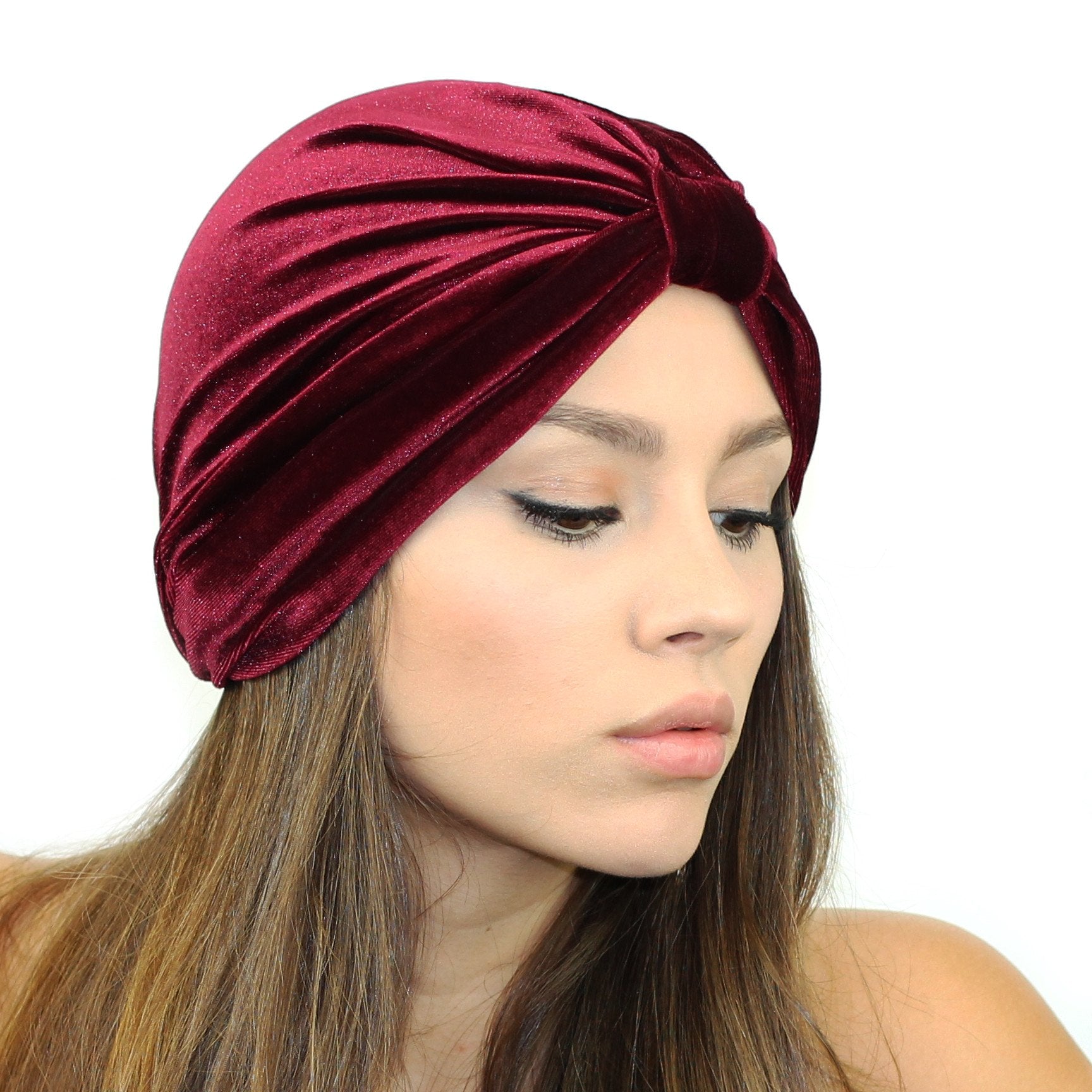 Stretch Velvet Turban