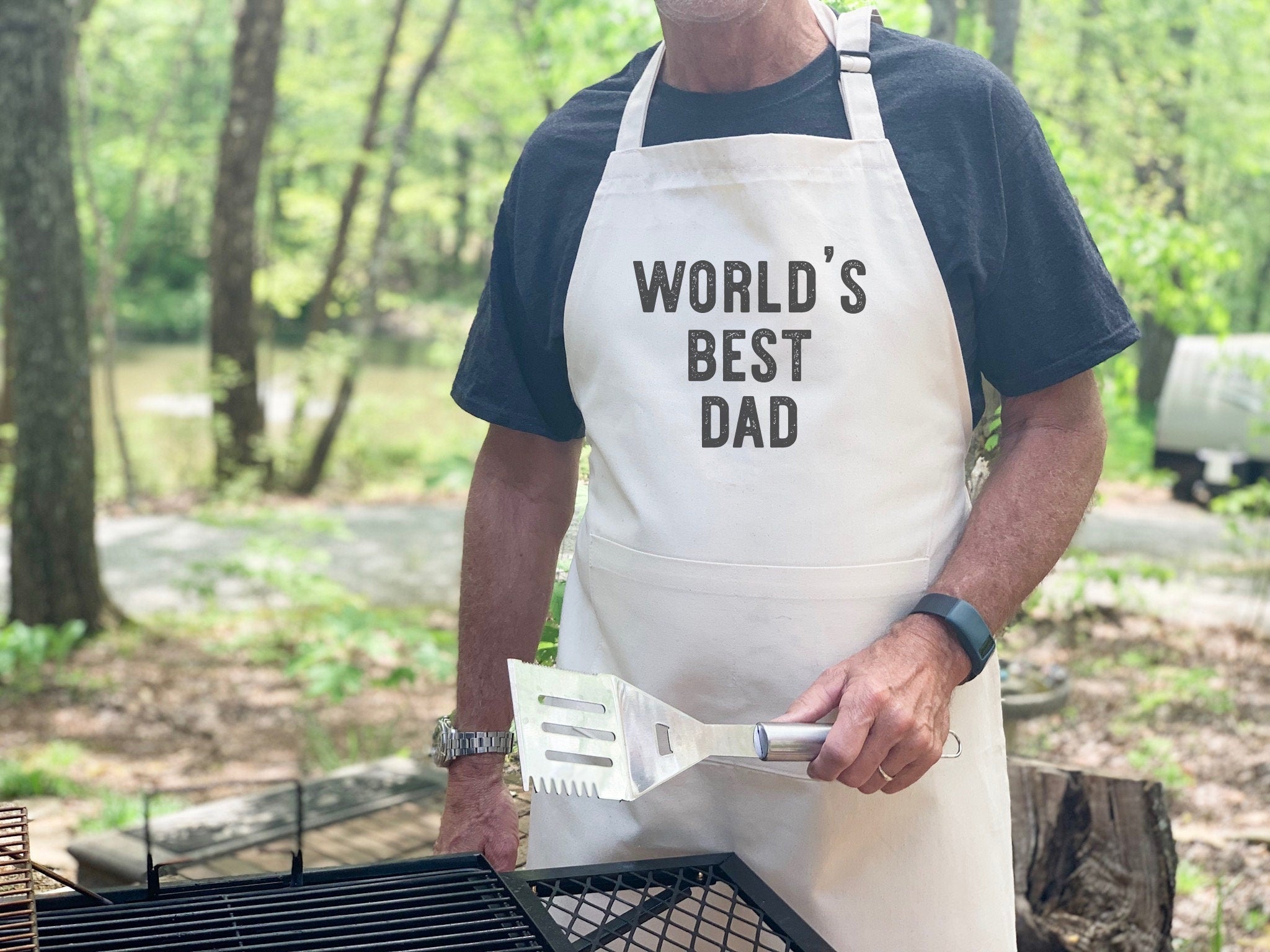 World's Best - Personalized Men's Apron