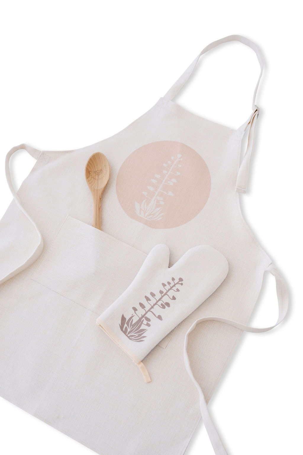 Agave Bloom Pink Apron, Father's Day Gift