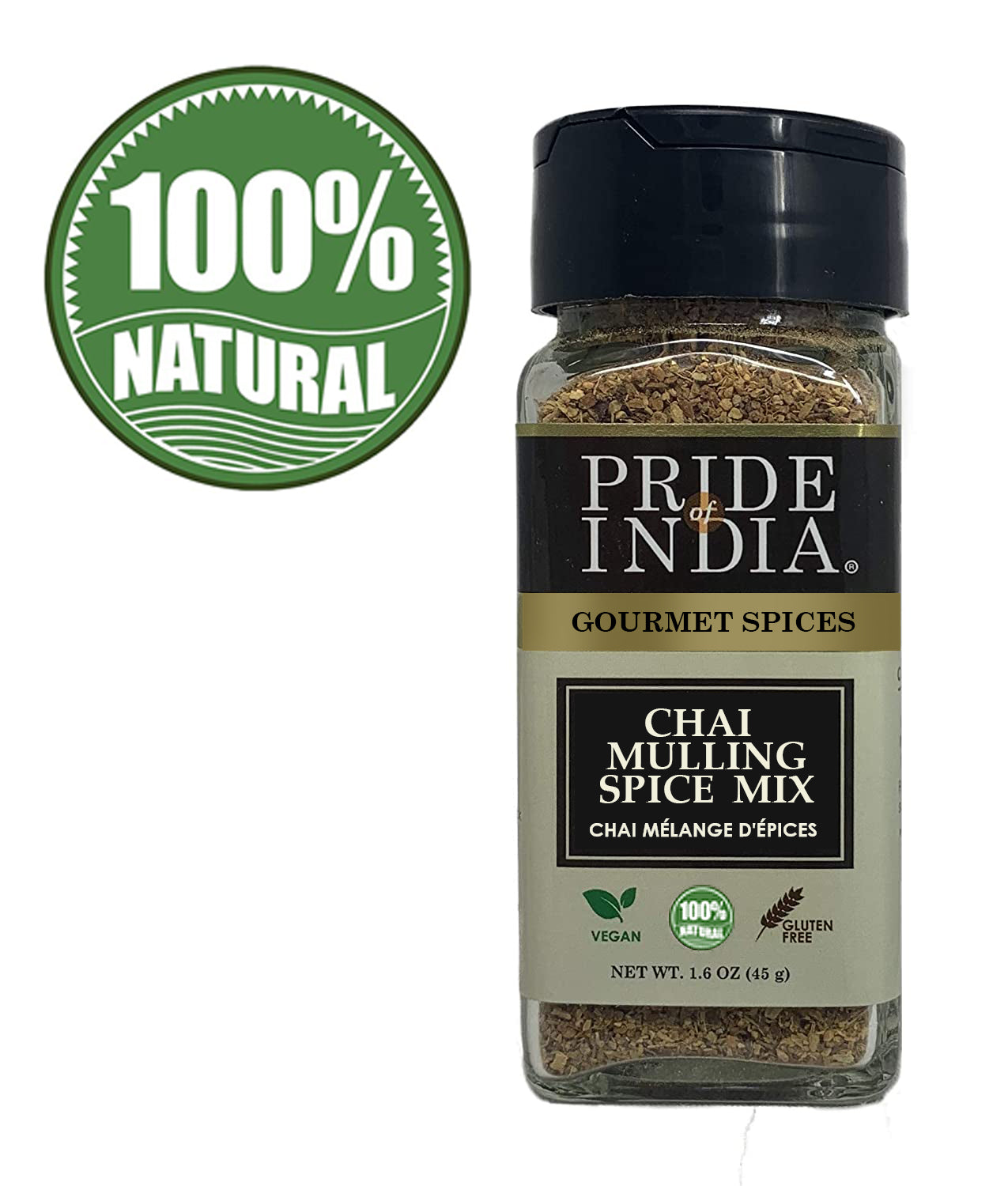 Pride of India Gourmet Chai Masala Mulling Tea Spice Mix