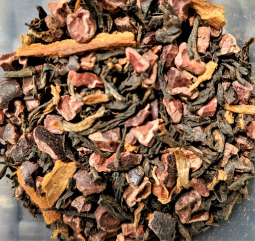 Organic Tea with Cinnamon Chocolate