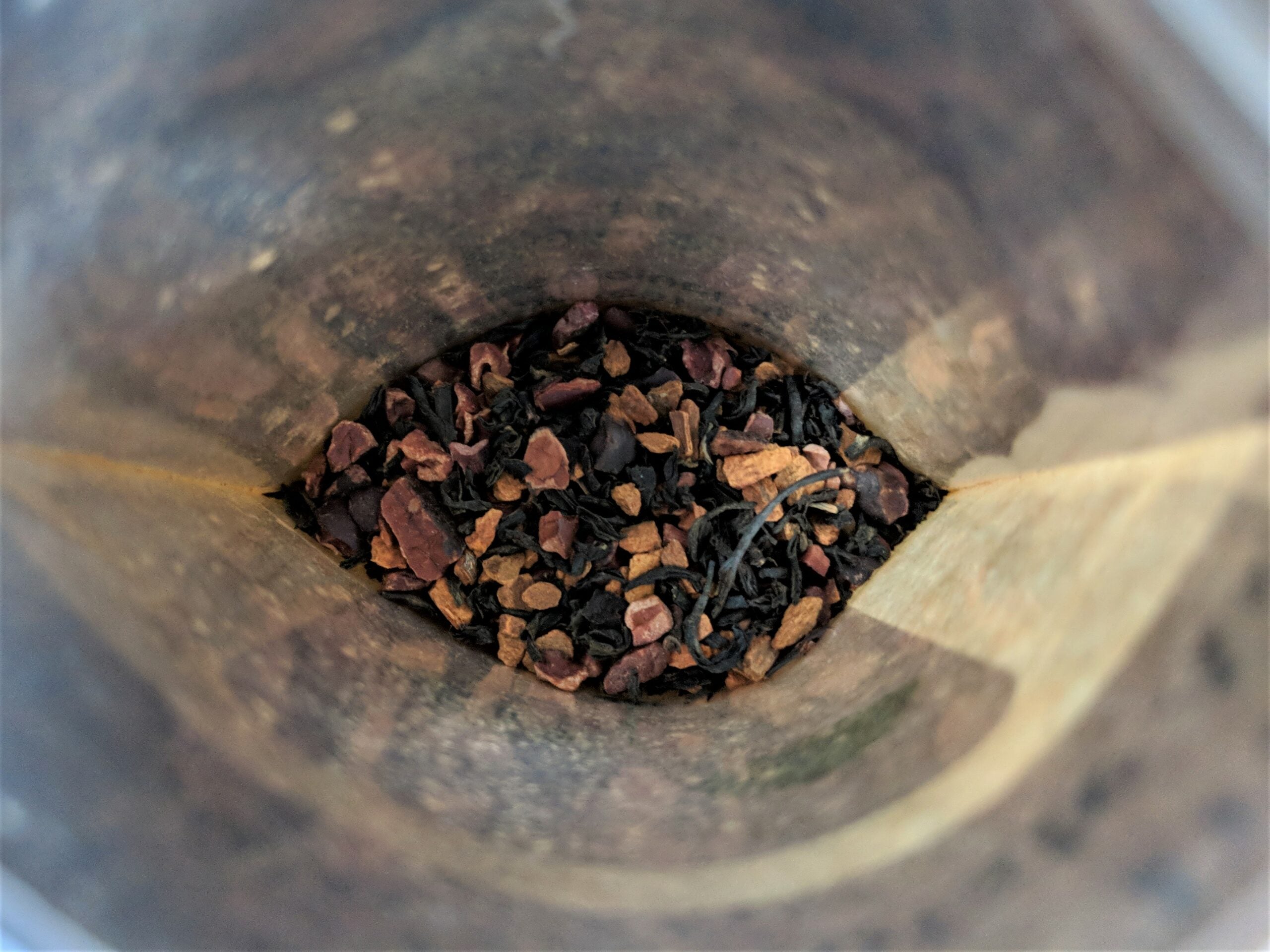 Organic Tea with Cinnamon Chocolate