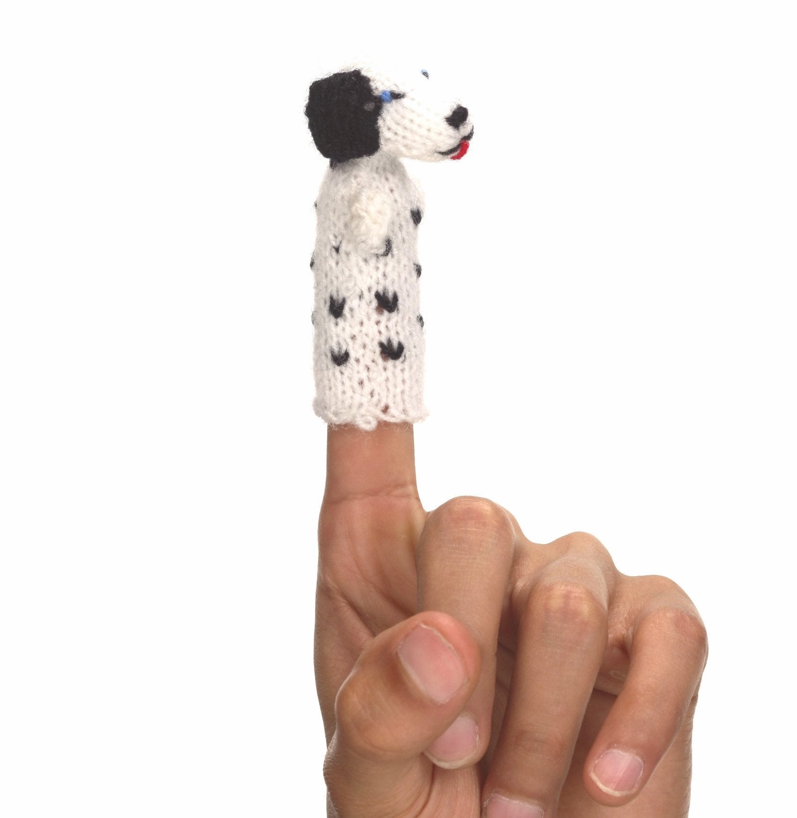 Dalmatian Finger Puppet