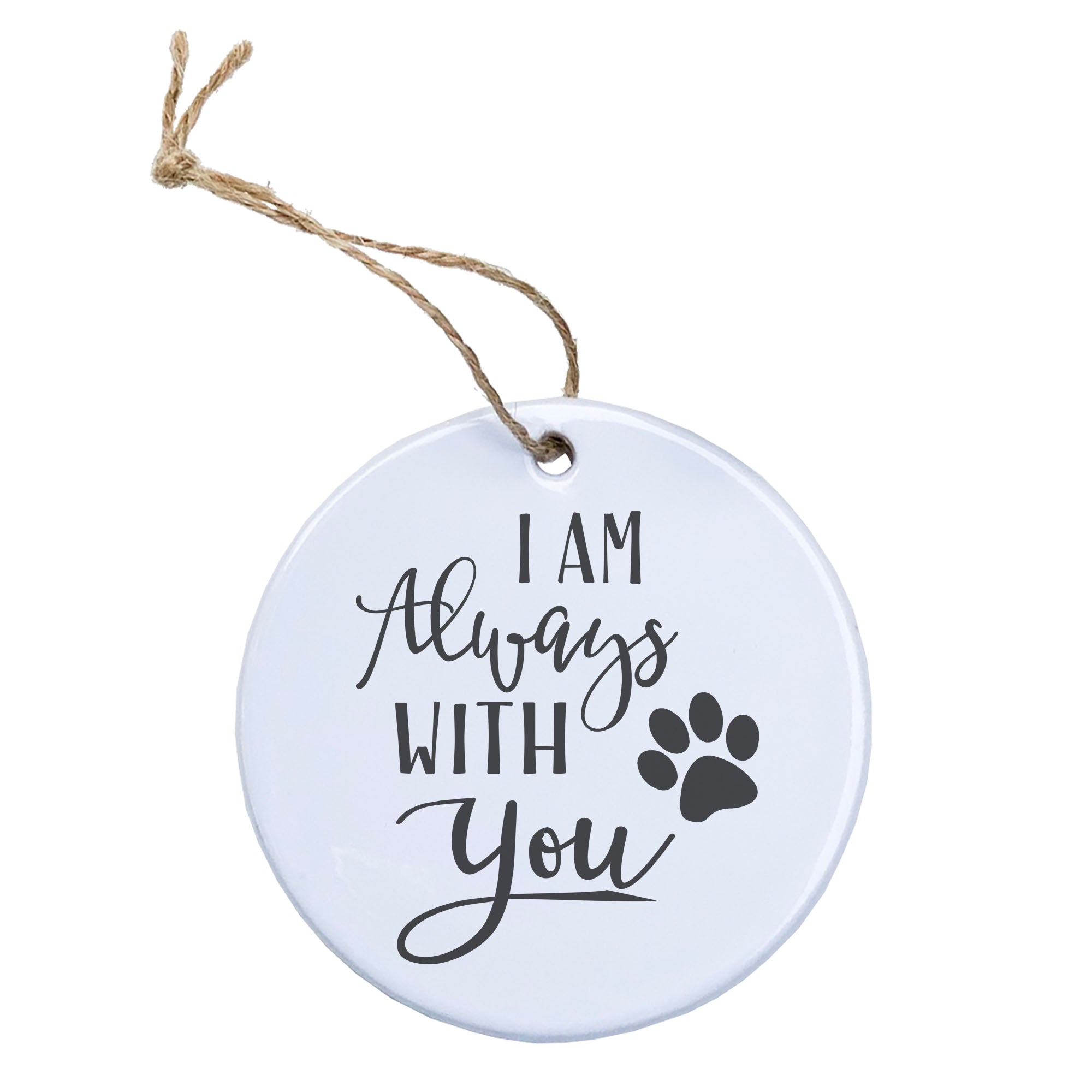 Always With You (Paw) - Ornament