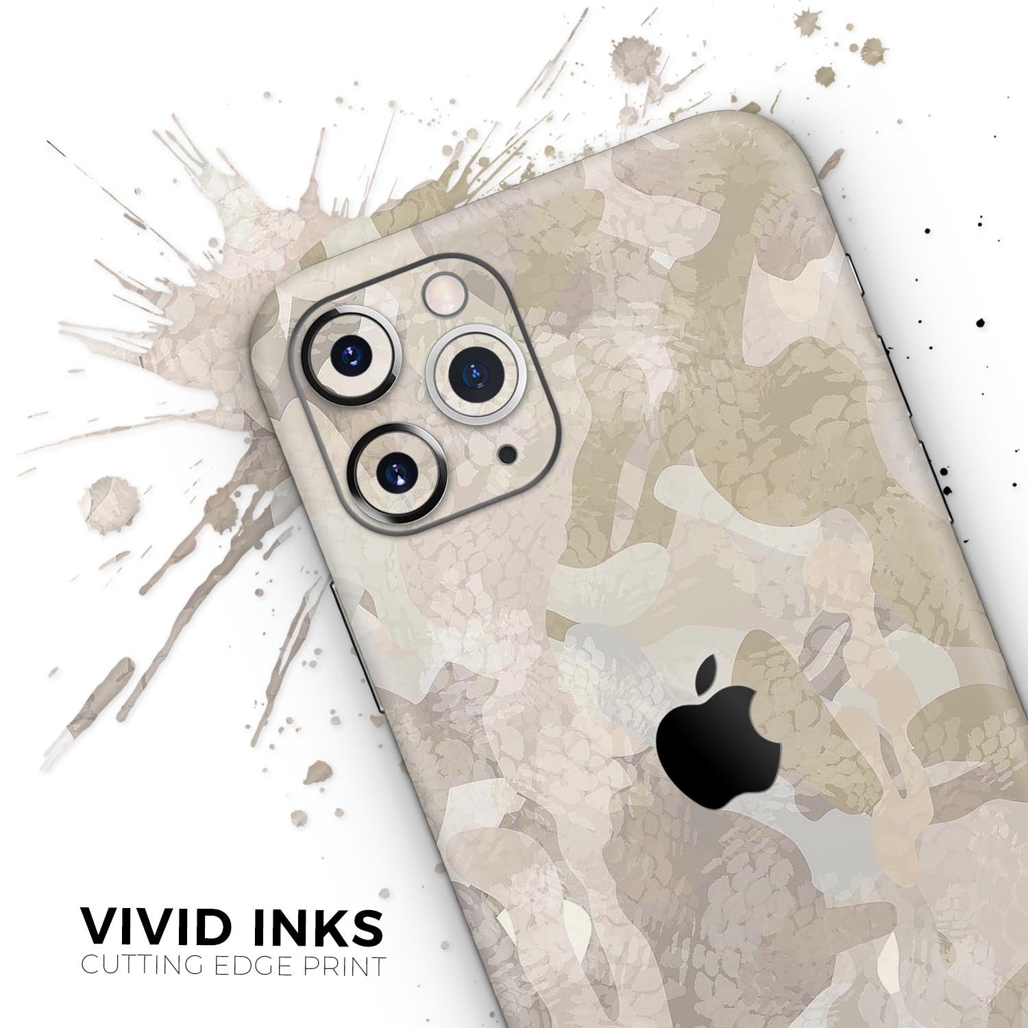 Desert Camouflage V2 - Skin-Kit compatible with the Apple iPhone 13,