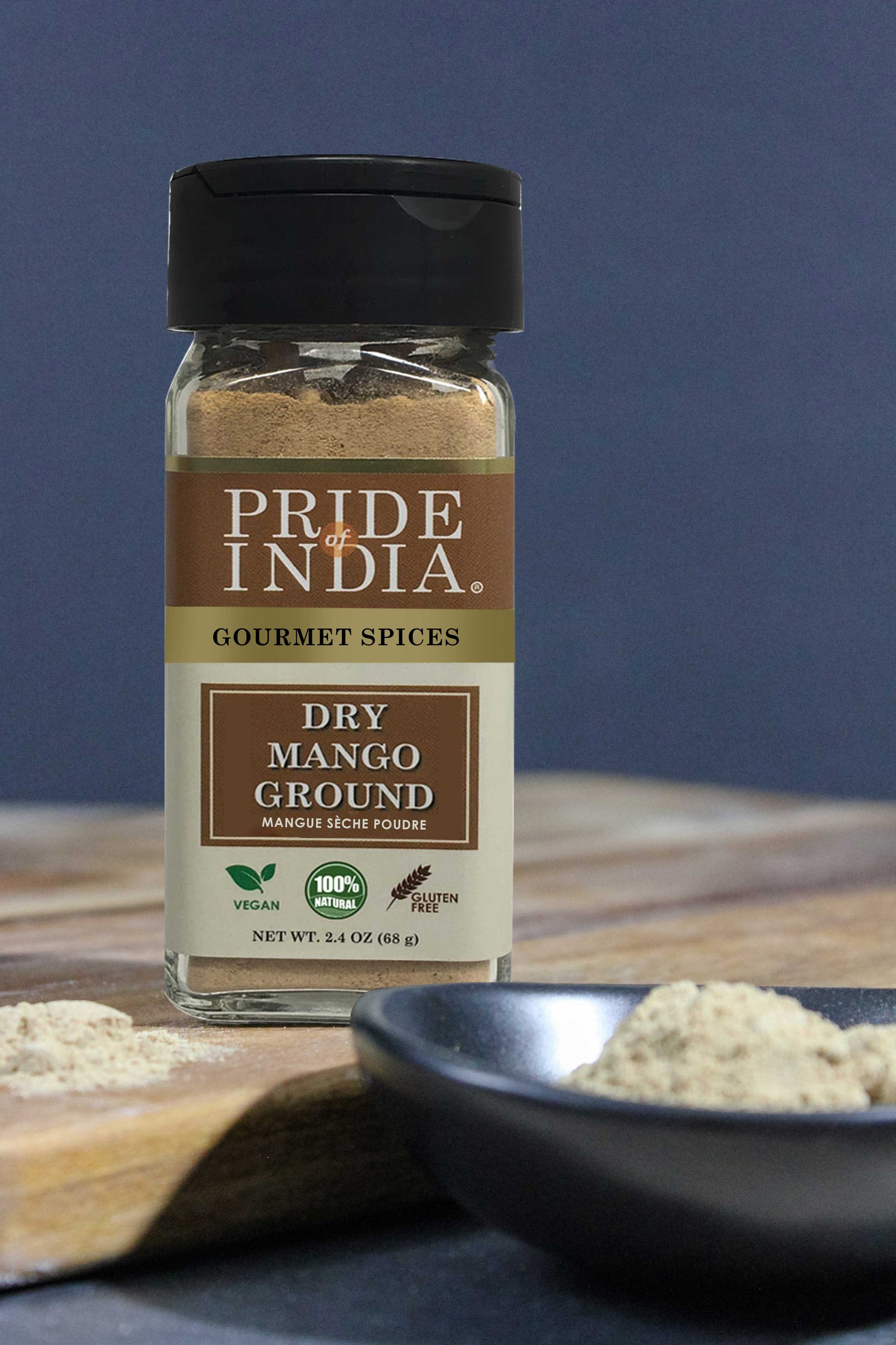 Pride of India Gourmet Dry Mango (Amchur) Ground