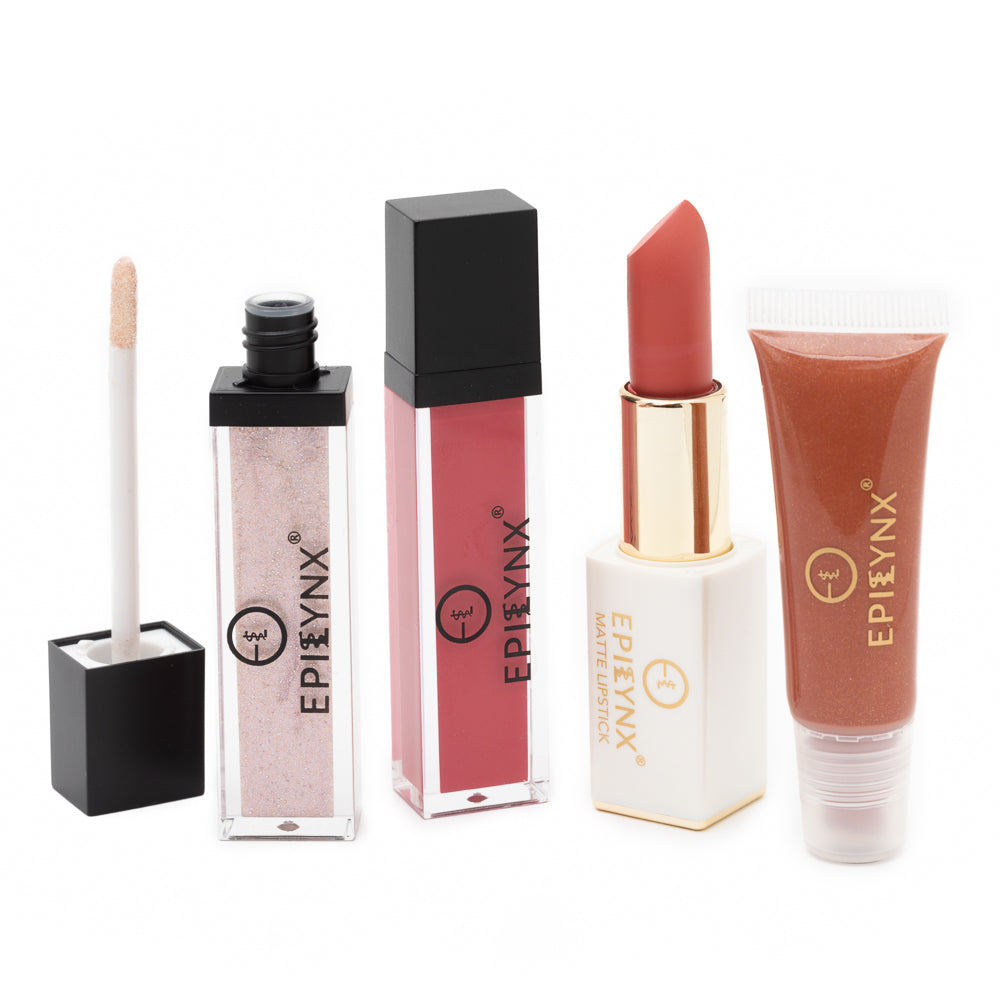 Lip Balm, Lipsticks and Lip Gloss Set