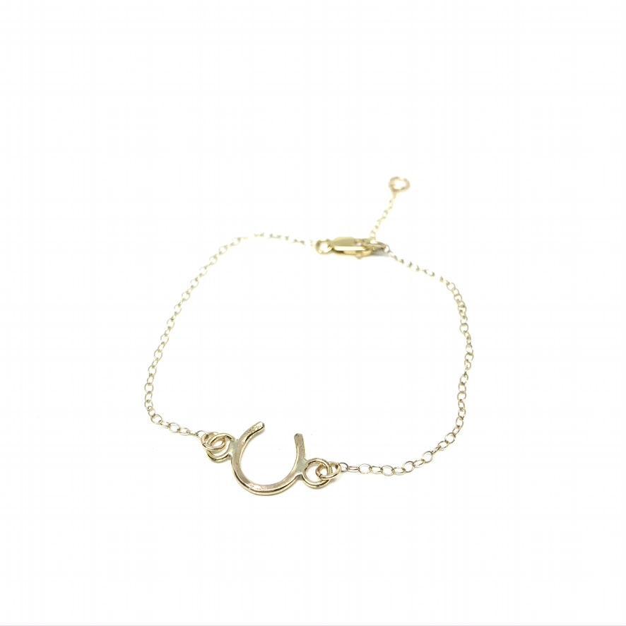 Lucky Horseshoe Charm Bracelet