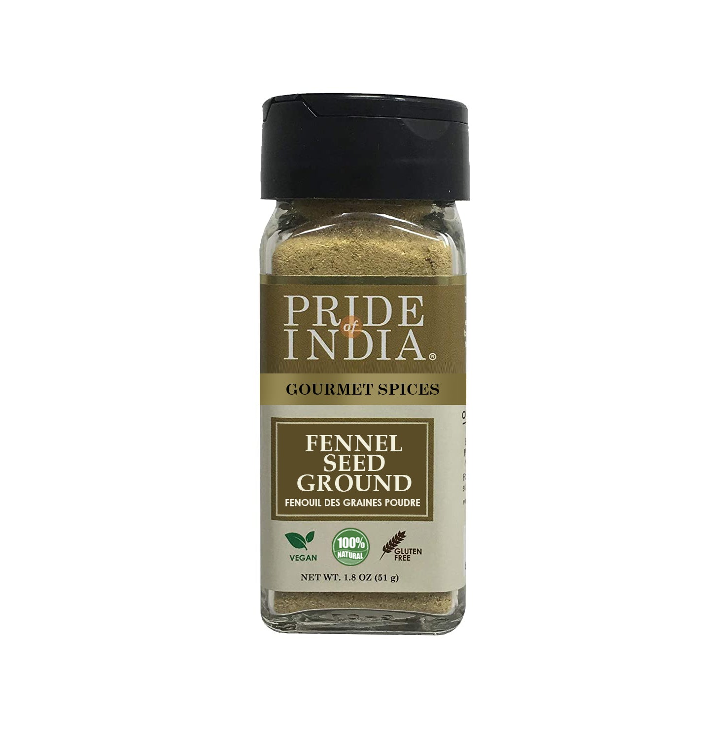 PRIDE INDIA Gourmet Fennel Seed Ground