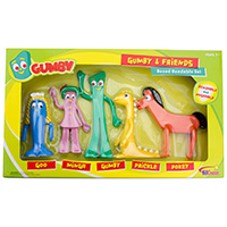 Gumby and Friends Bendable Boxed Set