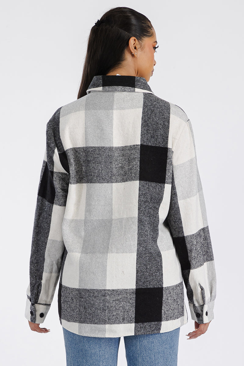 Boyfriend Oversized Soft Flannel Shacket