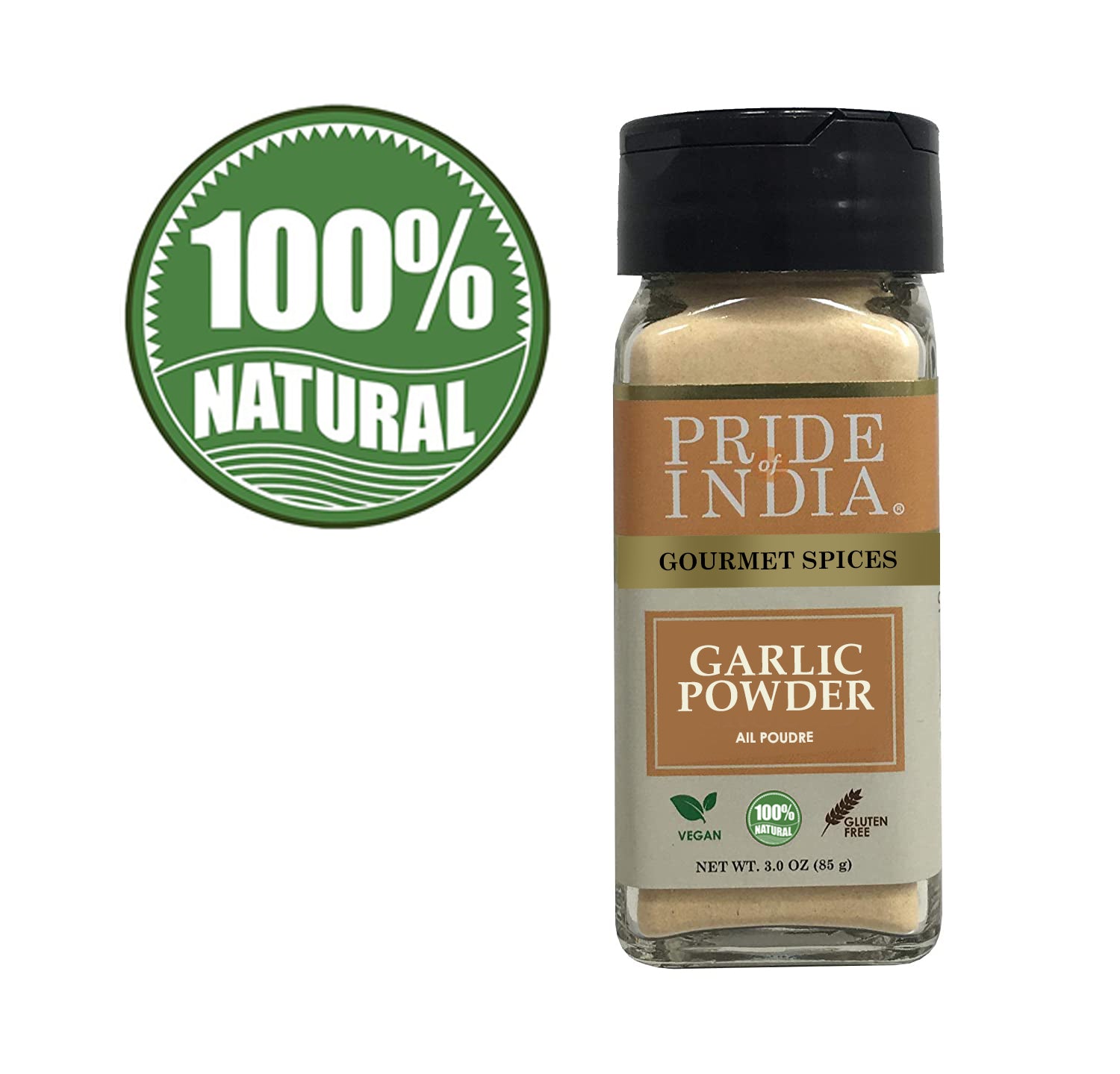 PRIDE INDIA Gourmet Garlic Fine Ground