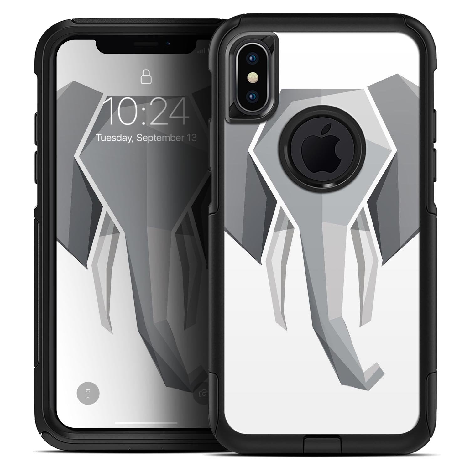 Geometric Elephant - Skin Kit for the iPhone OtterBox Cases