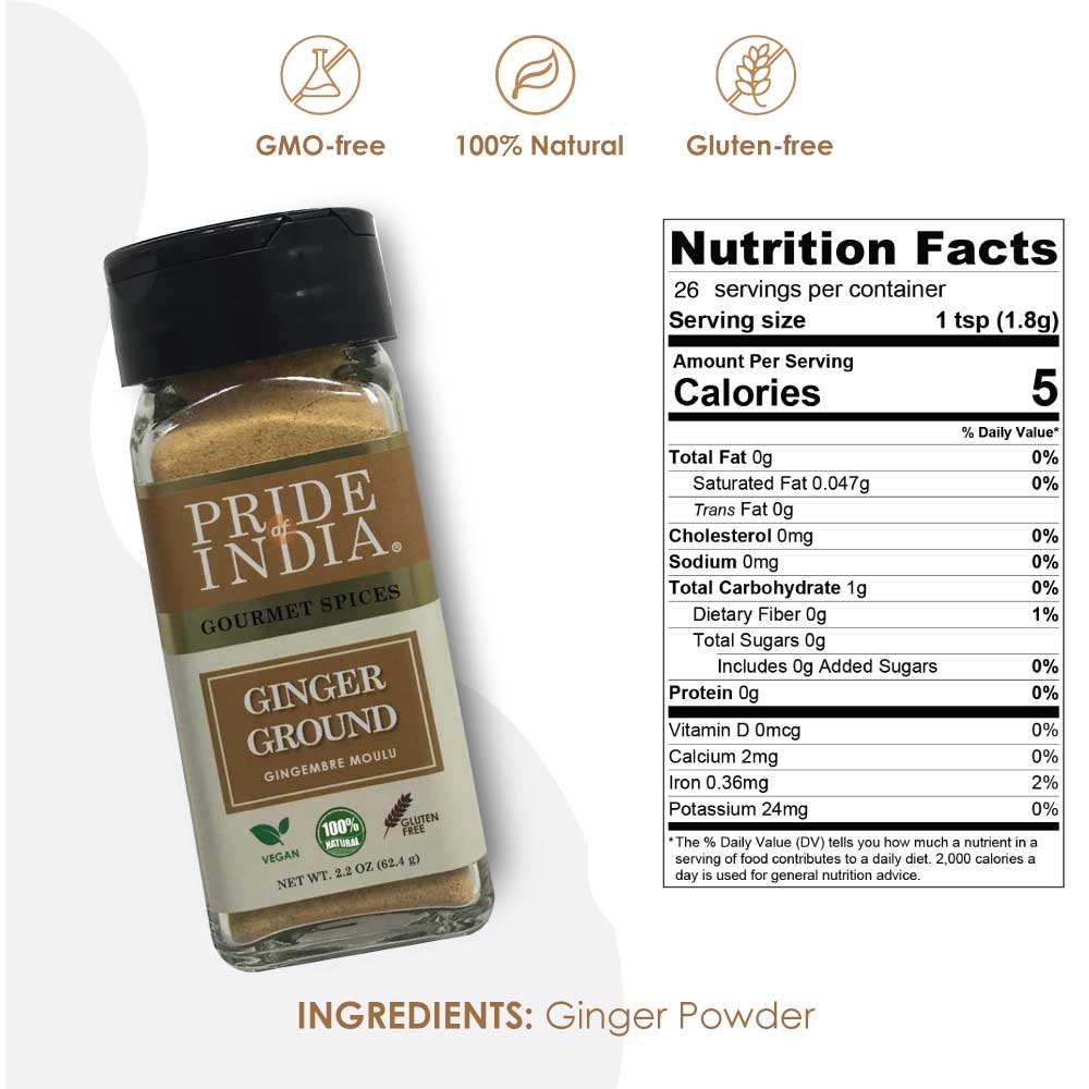 Gourmet Ginger Fine Ground