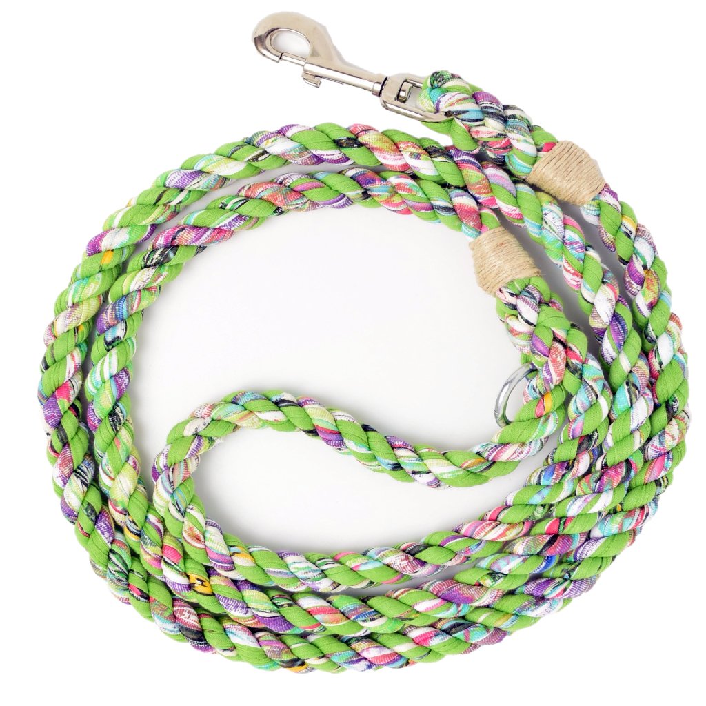 Green Grass Artisan Leash