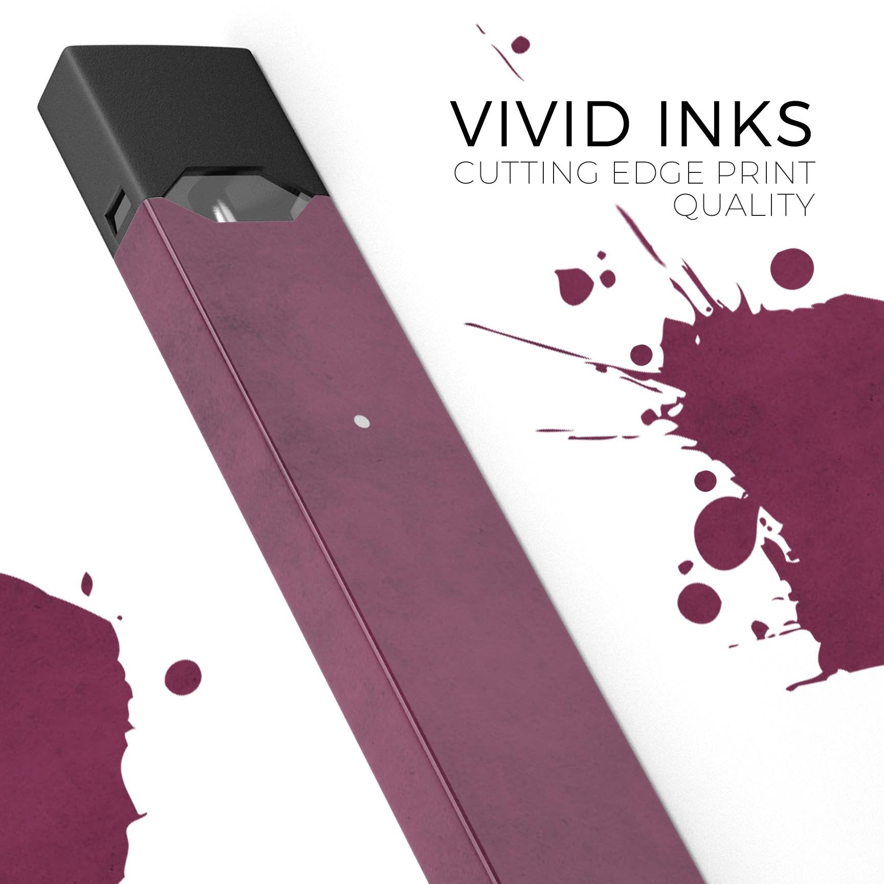 Grungy Burgundy  - Premium Decal Protective Skin-Wrap Sticker