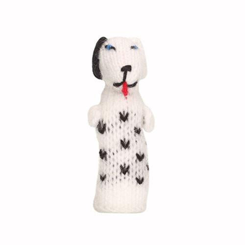 Dalmatian Finger Puppet