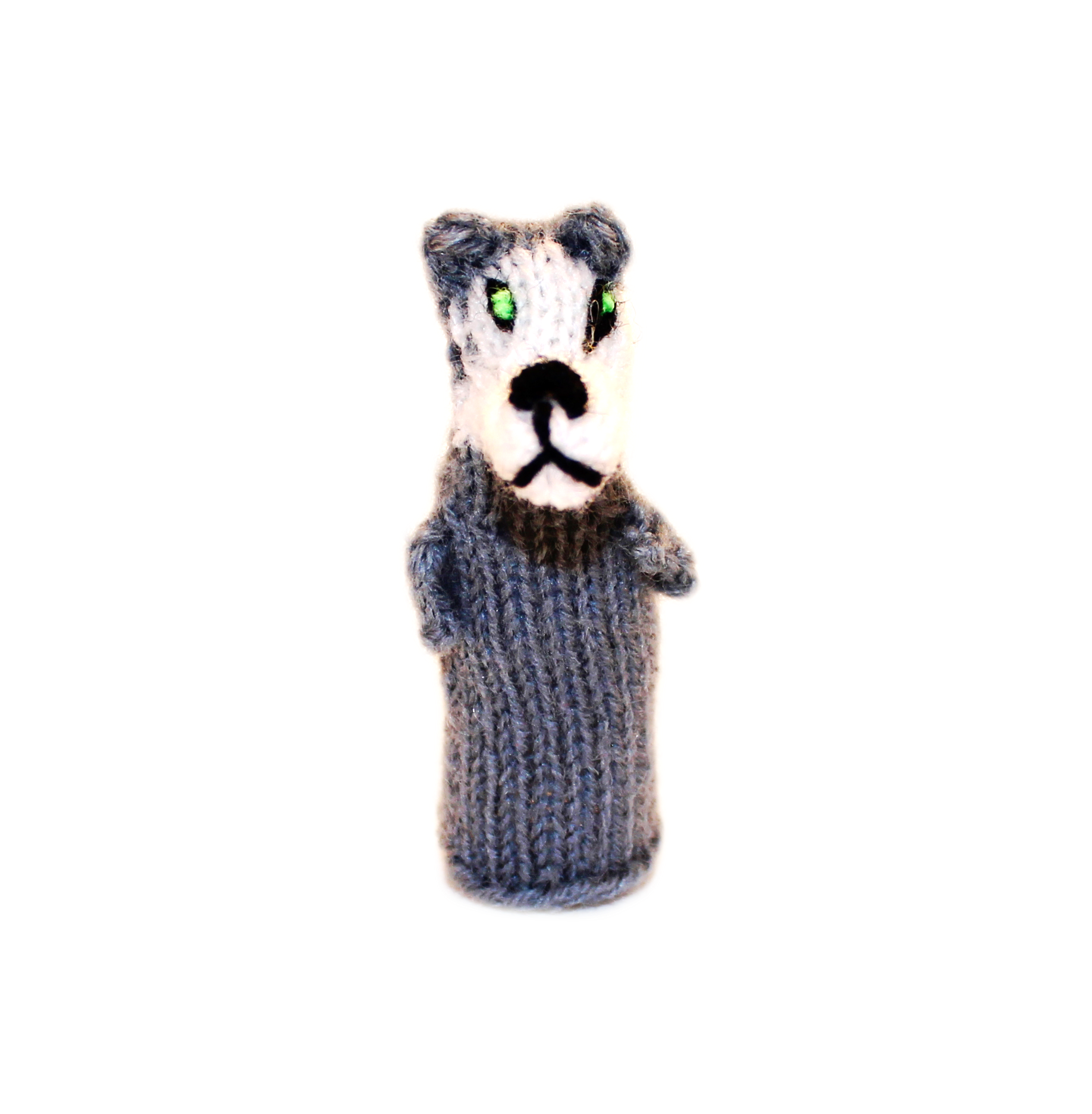 Alaskan Husky Finger Puppet