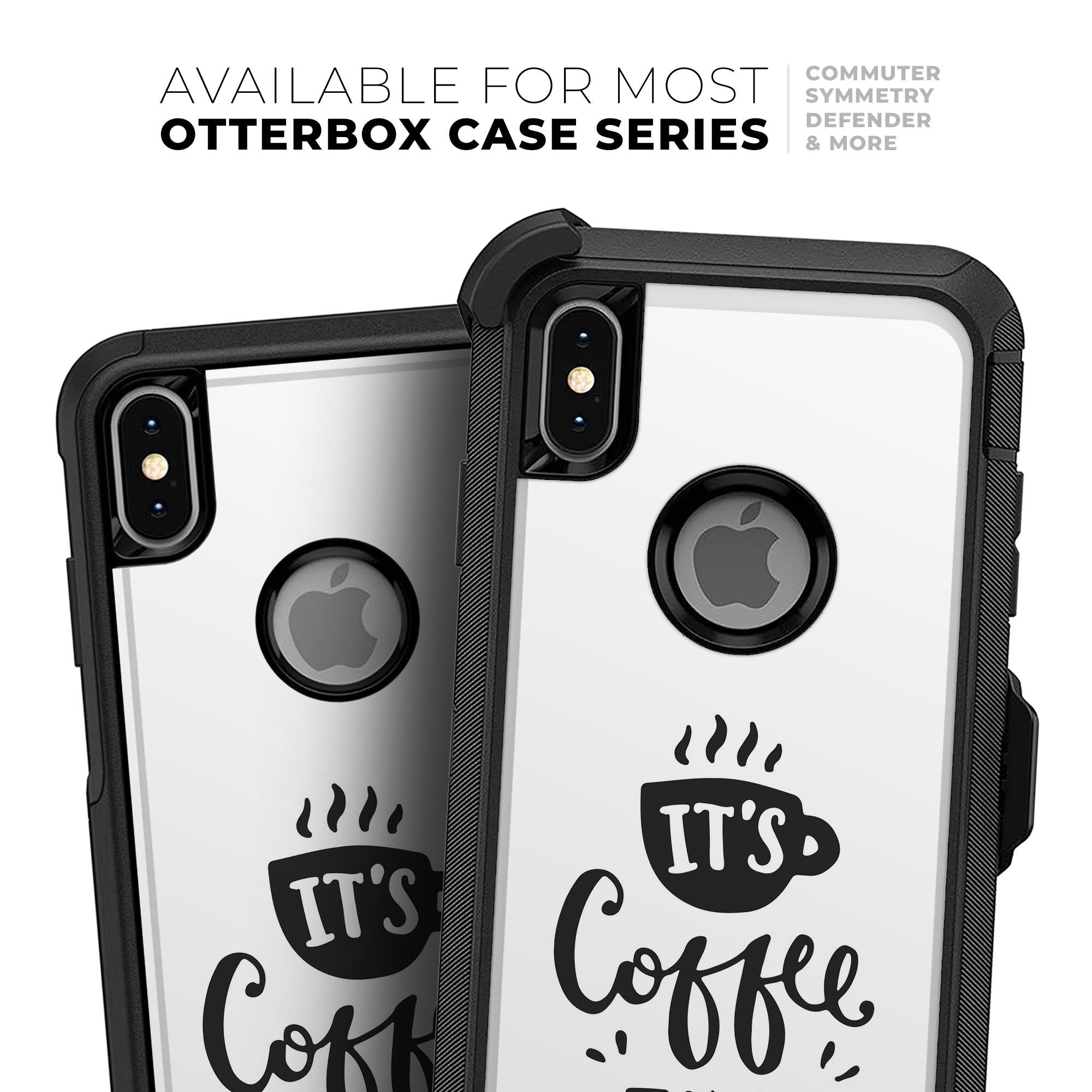 Its Coffee Time - Skin Kit for the iPhone OtterBox Cases