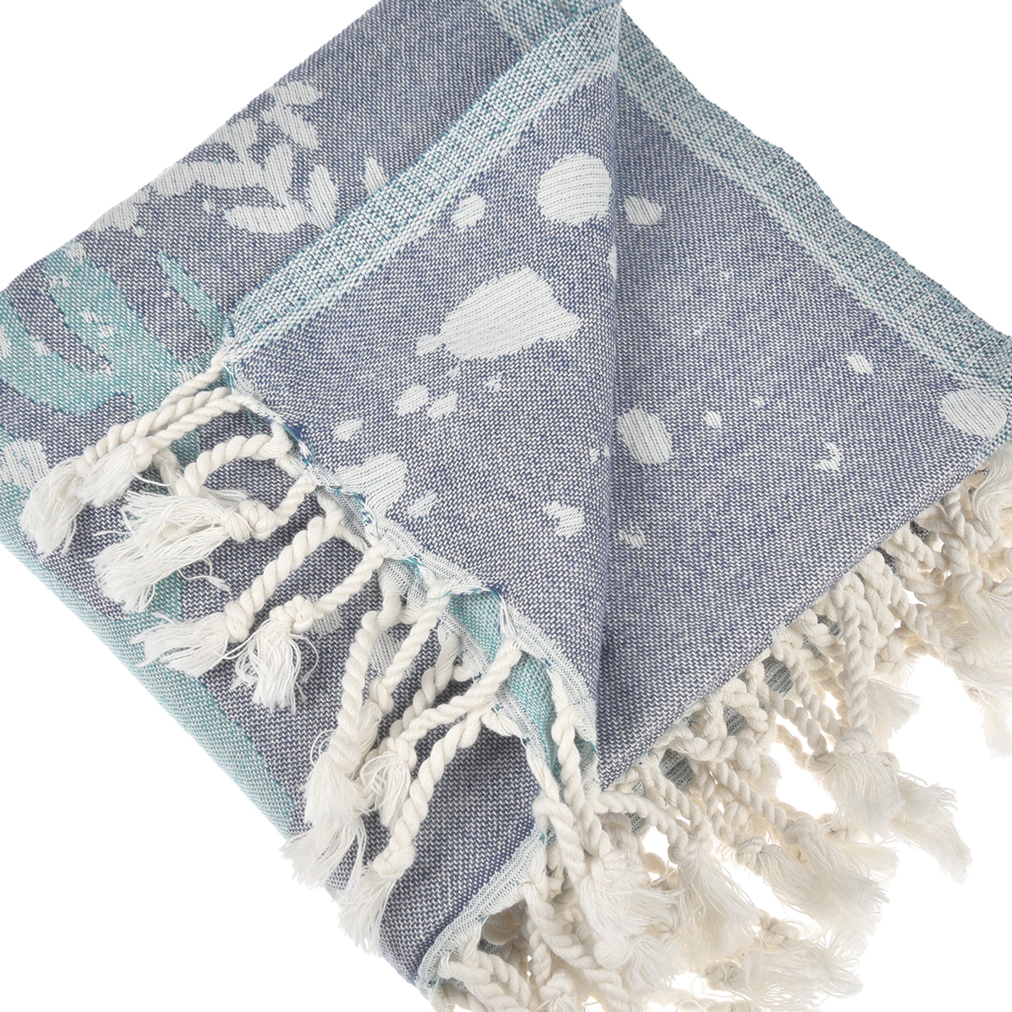 Exclusive Deep Bubbles Peshtemal Pure Cotton Beach Towel