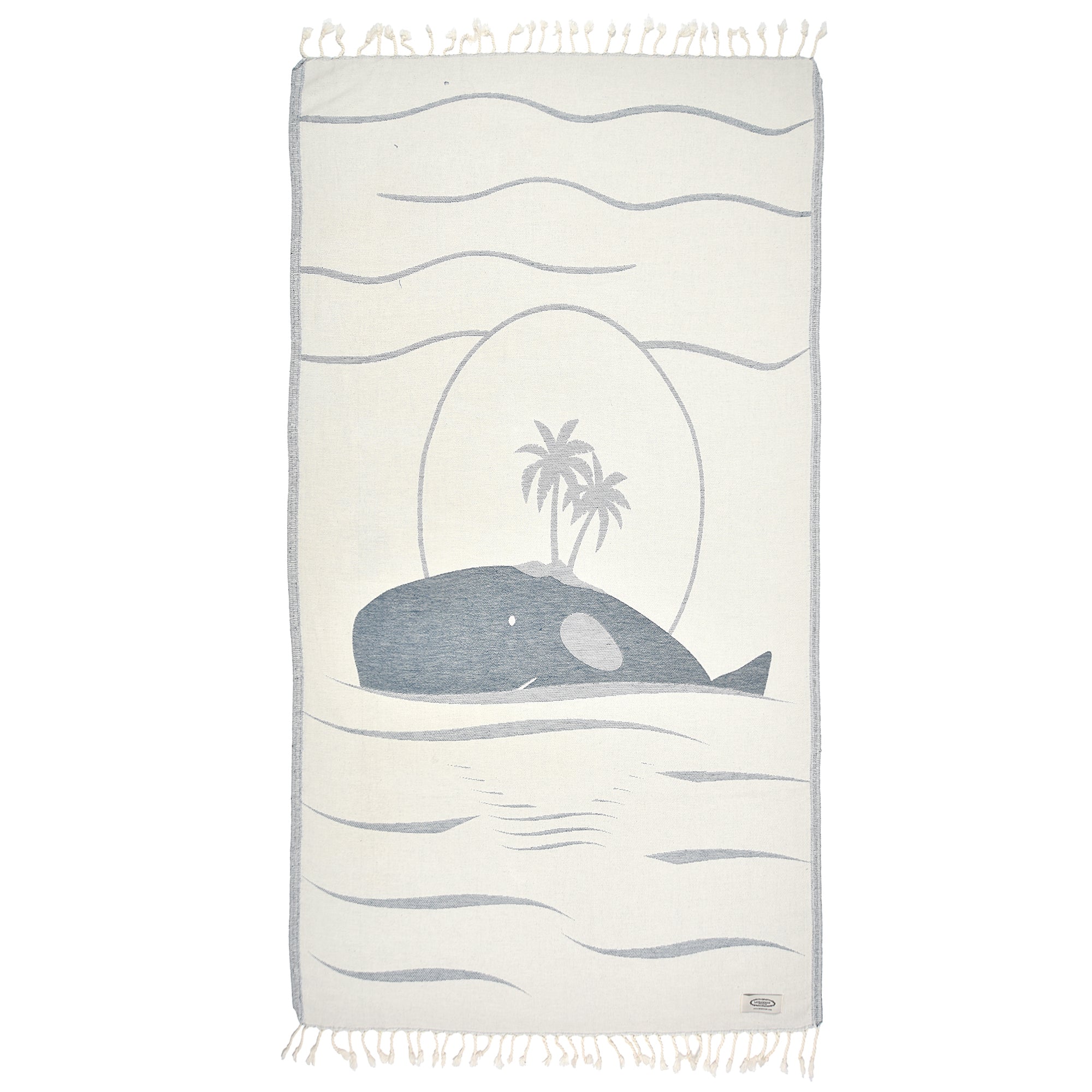 Exclusive Oasis Peshtemal Pure Cotton Beach Towel