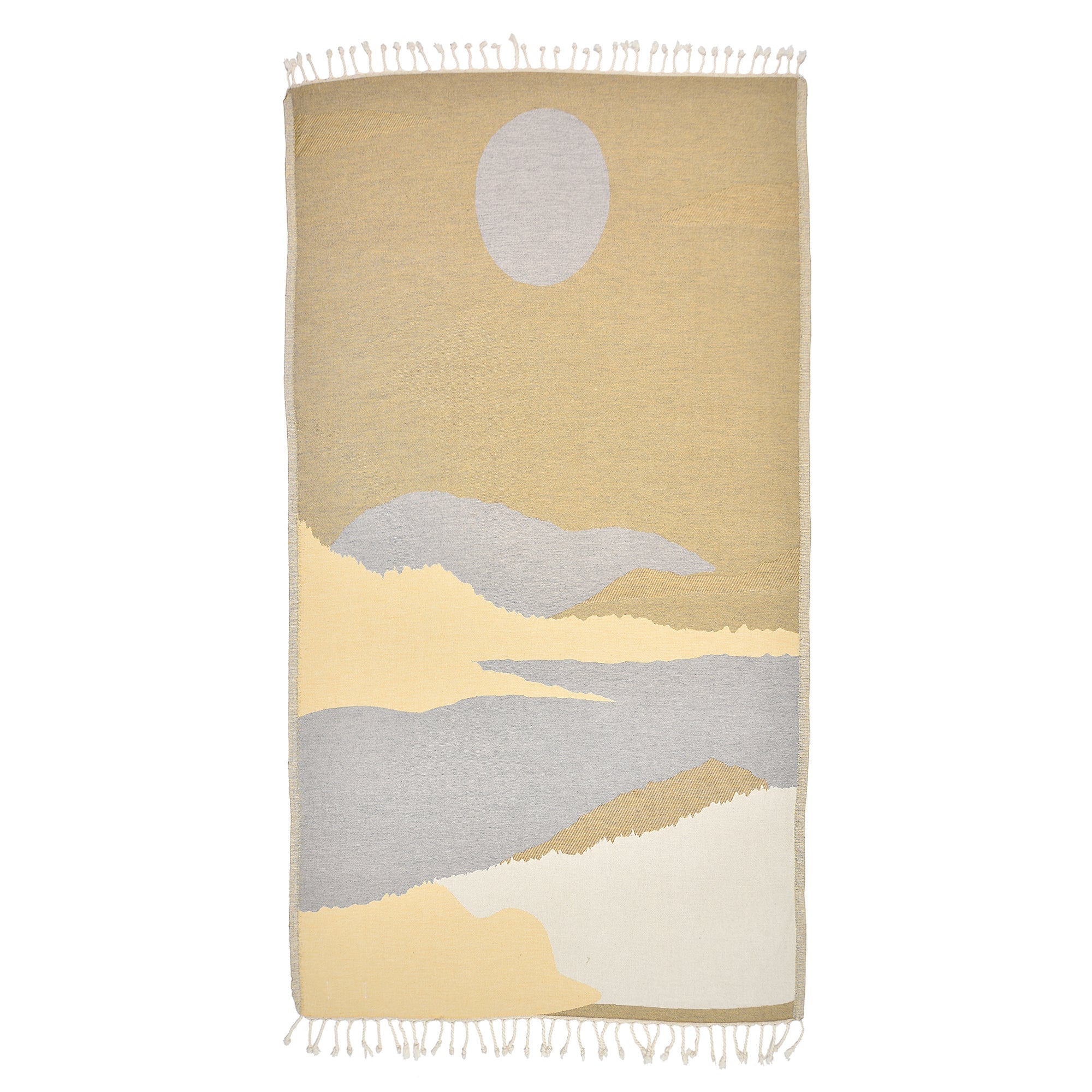 Exclusive Desert Sun Peshtemal Pure Cotton Beach Towel