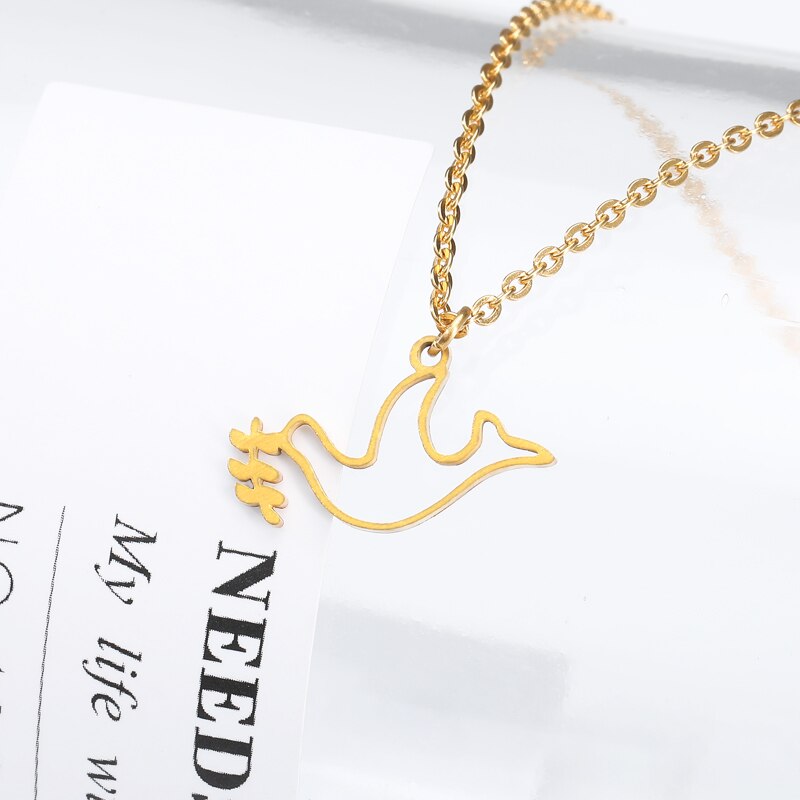 Minimalist Hollow Bird Necklaces For Women