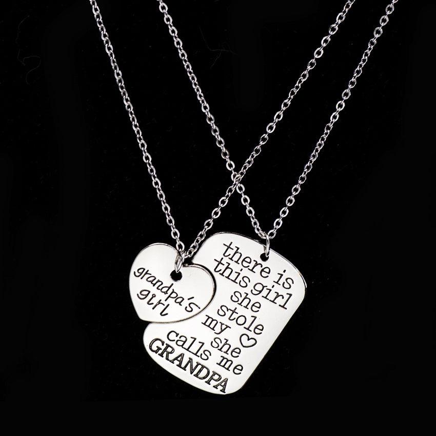 Fashion Sweetheart Necklace Little Girl Stole My Heart