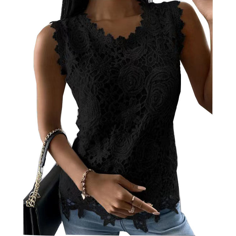 New Top Vest Lace Shirt