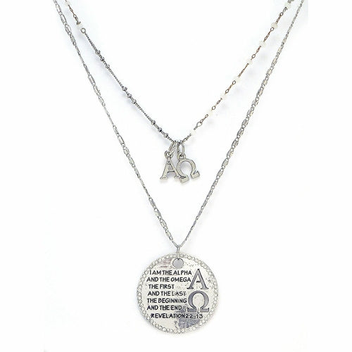 Alpha & Omega Necklace