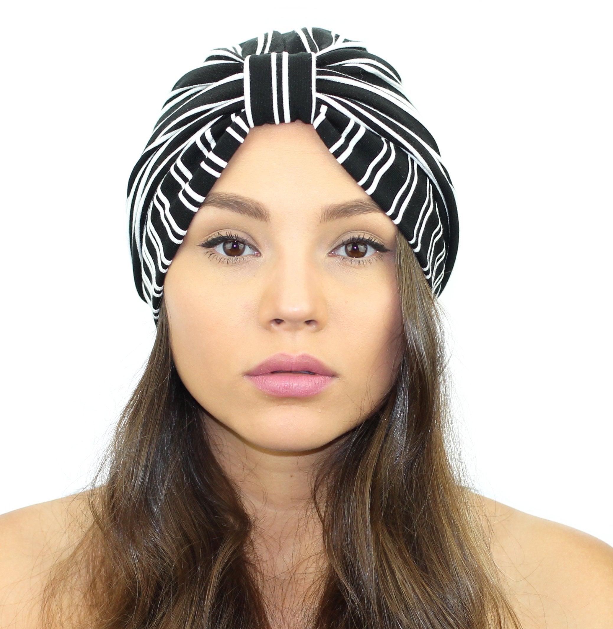 Pinstripe Turban