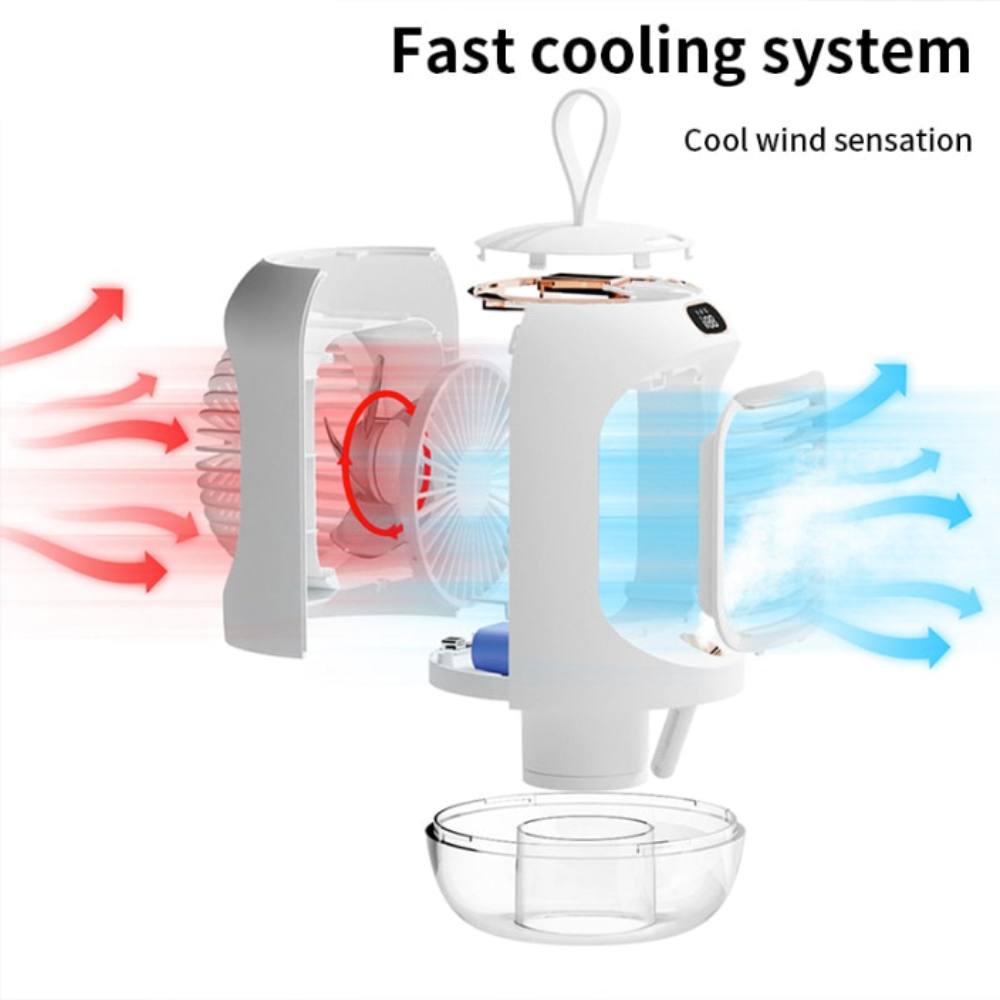 Mini Portable Air Cooling Fan