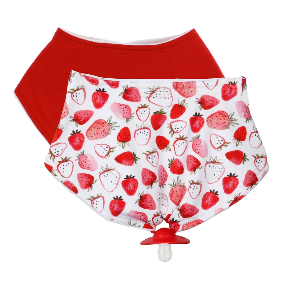 You are Berry Special - Doodalou Bamboo Bandana Baby Bib Combo