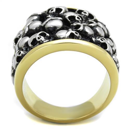 Men Stainless Steel No Stone Rings TK2057