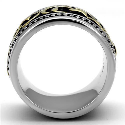 Men Stainless Steel Epoxy Rings TK2234