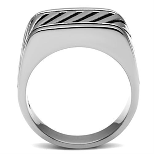 Men's Stainless Steel No Stone Rings TK380